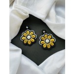 Dusky Floral Beaded Earring’s